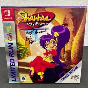 Signed Limited Run Shantae: Risky's Revenge Retro Box Edition, Nintendo Switch